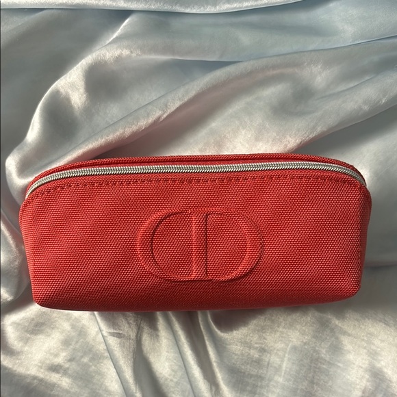 Dior Handbags - Dior Pinkish Red Women's Makeup Pouch